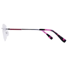 Square Silver Eyeglasses