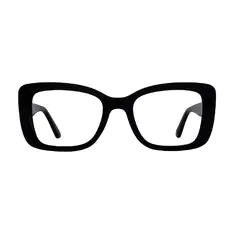 Rectangle Black Eyeglasses
