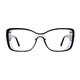 Rectangle Black/Clear Eyeglasses