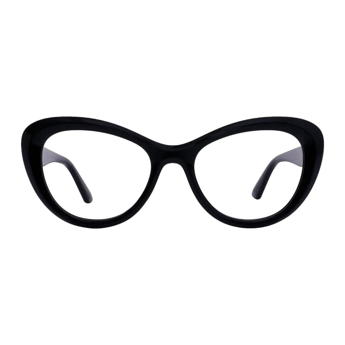 Cat-eye Black Eyeglasses