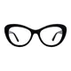 Cat-eye Black Eyeglasses