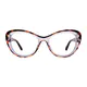 Cat-eye Tortoiseshell/Clear Eyeglasses