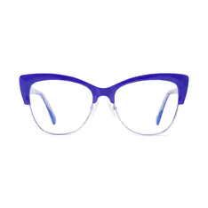 Cat-eye Blue Eyeglasses