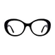 Round Black Eyeglasses