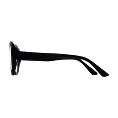 Round Black Eyeglasses