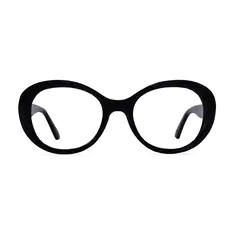 Round Black Eyeglasses