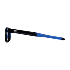 Rectangle Black/Blue Sport Eyeglasses