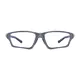 Rectangle Gray Sport Eyeglasses