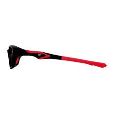 Rectangle Black/Red Sport Eyeglasses