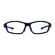 Rectangle Black/Blue Sport Eyeglasses