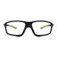 Rectangle Black/Green Sport Eyeglasses