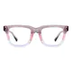 Rectangle Brown/Clear Eyeglasses