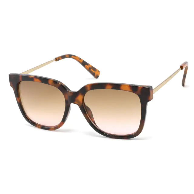 Square Tortoiseshell Sunglasses