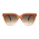 Square Orange Sunglasses