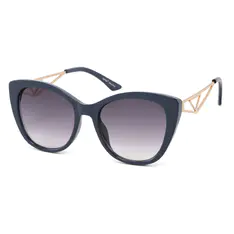 Cat-eye Navy Blue Sunglasses