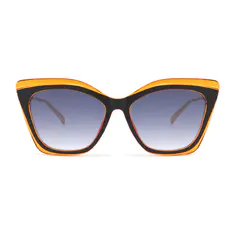 Cat-eye Yellow Sunglasses