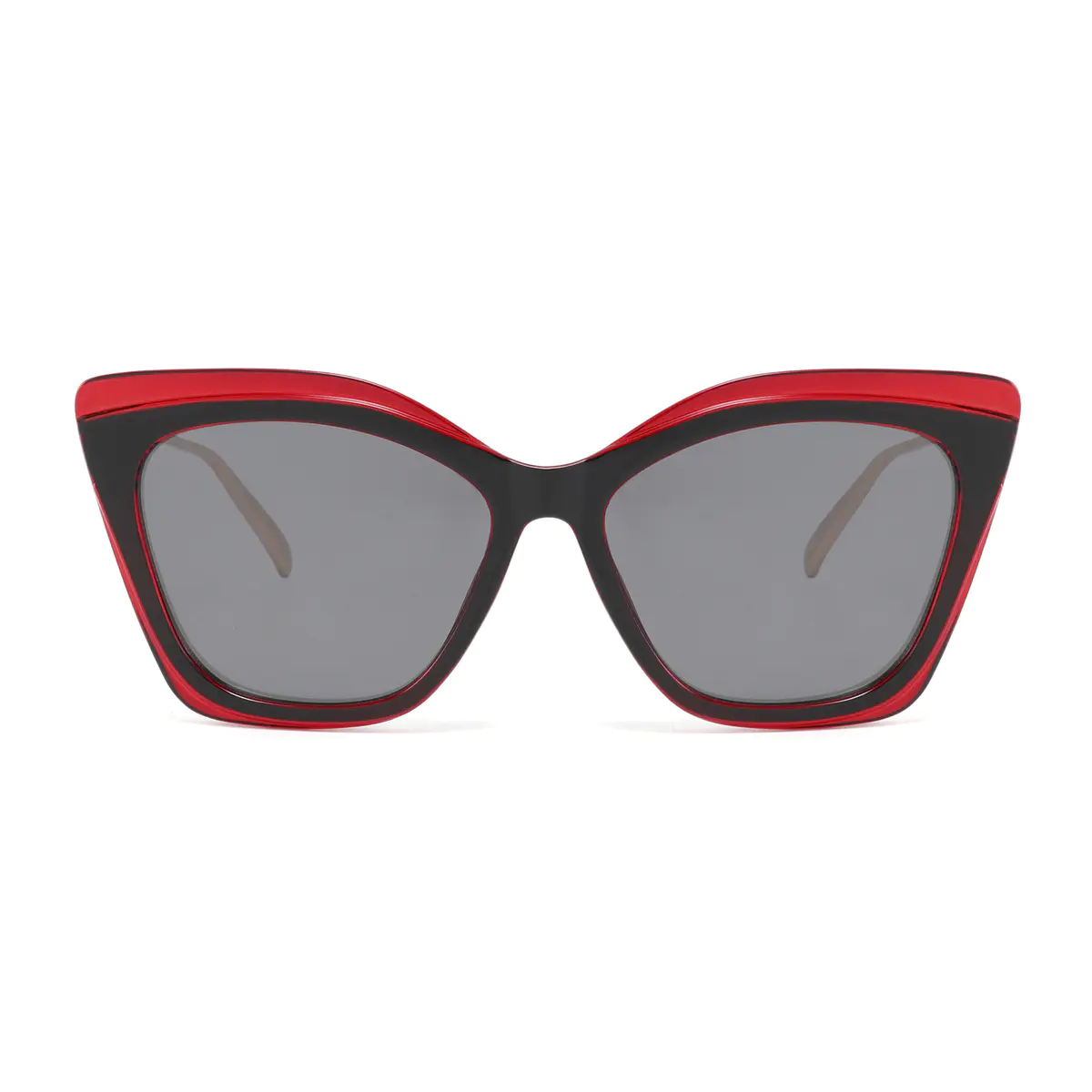 Cat-eye Wine Sunglasses