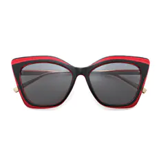 Cat-eye Wine Sunglasses