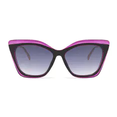 Cat-eye Purple Sunglasses