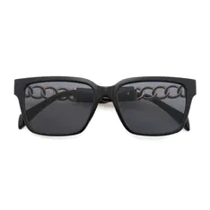 Square Black Sunglasses