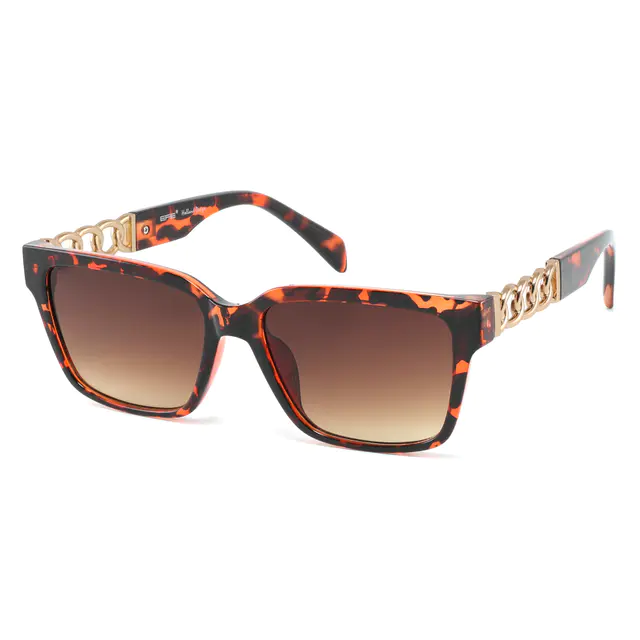 Square Black Sunglasses