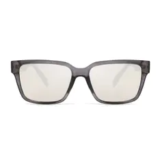 Square Transparent Gray Sunglasses
