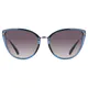 Cat-eye Transparent Blue Sunglasses