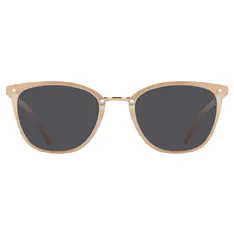 Cat-eye Transparent Yellow Sunglasses