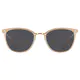 Cat-eye Transparent Yellow Sunglasses