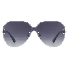 Oval Black Sunglasses