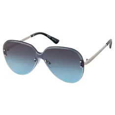 Oval Blue Sunglasses
