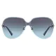 Oval Blue Sunglasses