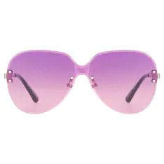 Oval Purple Sunglasses