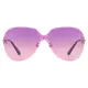 Oval Purple Sunglasses