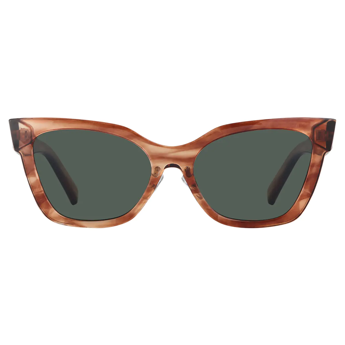 Cat-eye Brown Sunglasses