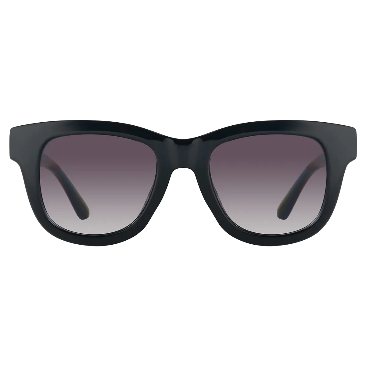 Oval Black Sunglasses