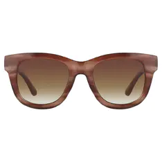 Oval Brown Sunglasses