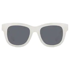 Oval White Sunglasses