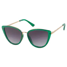 Cat-eye Green Sunglasses