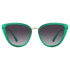 Cat-eye Green Sunglasses