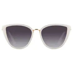 Cat-eye White Sunglasses