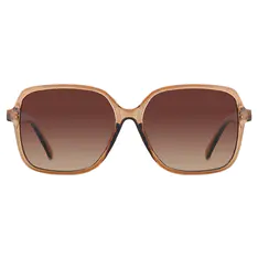 Square Light Brown Sunglasses