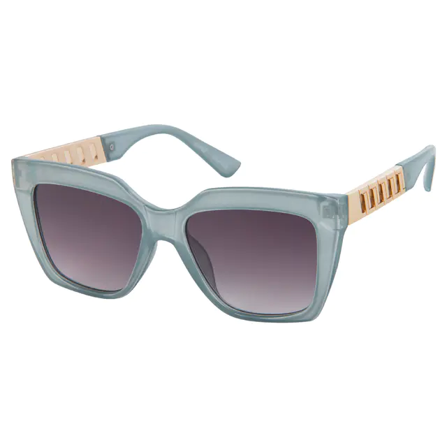 Cat-eye Blue Sunglasses