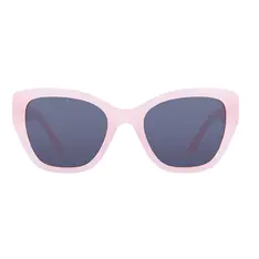 Cat-eye Transparent Pink Sunglasses