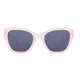 Cat-eye Transparent Pink Sunglasses