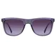 Square Transparent Gray Sunglasses