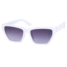 Cat-eye White Sunglasses
