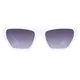 Cat-eye White Sunglasses