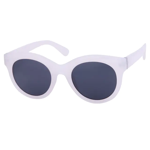 Round White Sunglasses