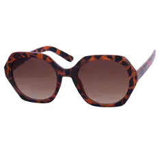 Geometric Tortoiseshell Sunglasses